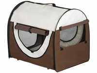 PawHut Hundebox faltbare Hundetransportbox Haustierrucksack 70 x 51 x 59 cm