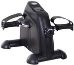 HOMCOM Heimtrainer Mini Bike Pedaltrainer Trainingsrad mit LCD-Display