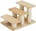 Tiertreppe Katzentreppe Hundetreppe 3 Stufen Treppe f&uuml;r Katze und Hunde Pl&uuml;sch