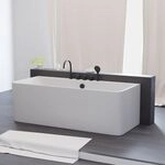 Acrylbadewanne Saria 170cm x 75cm x 58cm