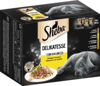 Portionsbeutel Mutlipack Delikatesse in Gelee Gefl&uuml;gel Variation 12 x 85g