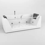Whirlpool Badewanne KOS 2 179cm x 85cm Heizung,Hydromassage,Bachlauf,Sanit&auml;racryl
