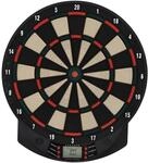 HOMCOM Elektronische Dartscheibe f&uuml;r 8 Spieler mehrfarbig 39,5 x 2,2 x 44 cm