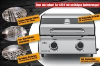 Grillf&uuml;rst G201E 2-Brenner Gasgrill portabel v2 - Campinggrill / Balkongrill...