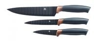 Messerset Carbon Design 3 Messer im Geschenkkarton
