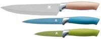 Messerset Metallic Design 3 Messer im Geschenkkarton
