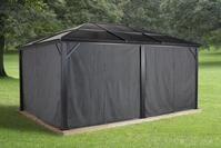 50NRTH Sojag Vorh&auml;nge Seitenteile f&uuml;r Pavillon Meridien 12x16