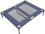 PawHut Hundebett Hundeliege Outdoor Katzenbett Haustierbett Metall 600D Oxford