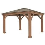 Westmann Premium Holzpavillon Devon 12x14 natur