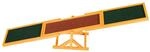 Hundewippe Hunde Agility Wippe Welpenspielzeug Hundesport 180 x 30 x 30 cm