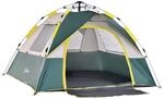 Zelt f&uuml;r 3 Personen Campingzelt mit Heringen Kuppelzelt Polyester