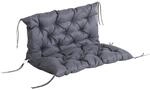 Bankauflage Sitzkissen R&uuml;ckenkissen f&uuml;r Sitzbank 100x98x8 cm