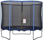 Trampolin mit Sicherheitsnetz Gartentrampolin f&uuml;r Innen- und Au&szlig;enbereich