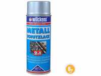 Wilckens Metall-Schutzlack Spray 2in1 Silber 6er Set