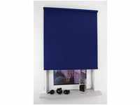 Bella Casa Seitenzugrollo Easy, blau, 180 x 62 cm
