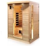 Infrarotkabine PIERSON 135x105cm, 5 Vollspektrumstrahler, 1-2 Personen