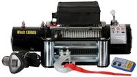 Berger & Schr&ouml;ter Profi-Seilwinde 12 V, 5900/11800 kg mit Stahlseil