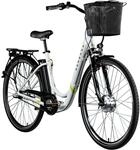 Z&uuml;ndapp Z510 E Bike Damenfahrrad ab 155 cm R&uuml;cktritt Pedelec 28 Zoll Fahrrad mit