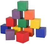 Bausteinset 12er-Set Schaumstoff Bauspielzeug f&uuml;r 1-3 Jahre alt Kinder
