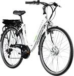 Z503 E Bike Damen Fahrrad ab 155 cm 28 Zoll Pedelec mit tiefem Einstieg retro
