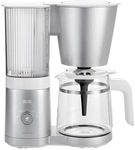 ZWILLING ENFINIGY Filterkaffeemaschine mit 1.5l Glaskanne, Silber