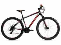 KS Cycling Mountainbike Hardtail 29'' Sharp schwarz-rot RH 46 cm