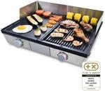 Deli Grill (Typ 7951) Tischgrill mit abnehmbaren Grillplatten + 2 Heizsystemen