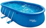 50NRTH Summer Waves Quick Set Pool 549x305x107 cm blau