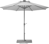 Schneider Sonnenschirm ROOFTOP, ca. 350 cm &Oslash;, silbergrau