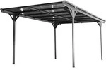 50NRTH Westmann Carport Flachdach 15 m&sup2; anthrazit