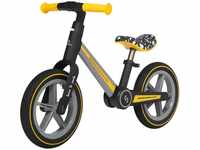 Skiddoü Ronny Gelb faltbares Laufrad für Kinder bis 30 kg Aluminiumrahmen Kinderrad