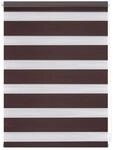 Duo-Rollo Klemmfix, ohne Bohren - Dunkelbraun, 45 cm x 150 cm (B x L)