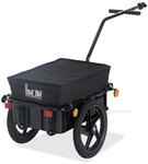 HOMCOM Fahrradanh&auml;nger Lastenanh&auml;nger 40kg Belastbarkeit Transportanh&auml;nger Stahl