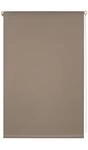 Thermo-Rollo Klemmfix, ohne Bohren, Verdunkelung - Taupe, 80 cm x 150 cm (B x L)