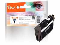Peach Tintenpatrone schwarz ersetzt Epson T3461, No. 34 bk