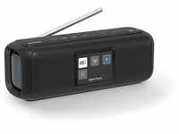 DAB Go tragbarer Bluetooth Lautsprecher & Digitalradio DAB+ / UKW Radio mit 2,4"