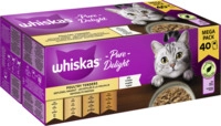 PURE DELIGHT Portionsbeutel Multipack Mega Pack Gefl&uuml;gel Ragout in Gelee 40 x...