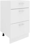 VCM K&uuml;chenschrank Breite 50 cm Schublade Unterschrank K&uuml;che K&uuml;chenm&ouml;bel Esilo