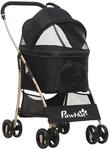 Hundewagen, 2 in 1 Hundetrolley, faltbarer Hundebuggy, Tragetasche