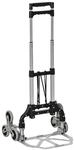 DURHAND Transportkarre mit 6-Rollen, Alu Treppensteiger, Faltbar, max. 70 kg