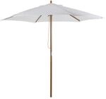 Sonnenschirm Polyester Creme &Oslash;2,5 x 2,3 m