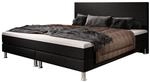 Boxspringbett Sunny Plus 180x200 Webstoff Schwarz