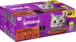 Whiskas Portionsbeutel Multipack Special Pack 1+ Klassische Auswahl in Sauce 48 x 85g