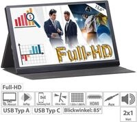 EZM-210 (ZX-5067-675) Tragbarer Mobiler Full-HD-IPS-Monitor, 39,6 cm 15.6" Mirrorlink