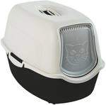 Rotho MyPet Eco Bailey Katzentoilette mit Deckel und Aktivkohlefilter,...