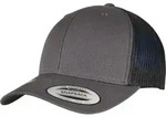 Flexfit YP Classic Recycled Retro Trucker Cap 2-Tone, charcoal/black