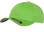 Flexfit&reg; Wooly Combed Bacecap mit Flexband f&uuml;r eine optimale Passform, fresh green,