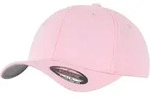 Flexfit&reg; Wooly Combed Bacecap mit Flexband f&uuml;r eine optimale Passform, pink, L/XL