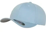 Flexfit&reg; Wooly Combed Bacecap mit Flexband f&uuml;r eine optimale Passform, carolina