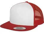 Flexfit Classic Trucker Cap, red / white / red
